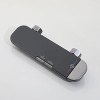 Gun metal thermostatische badkraan met handdouche (3 standen)