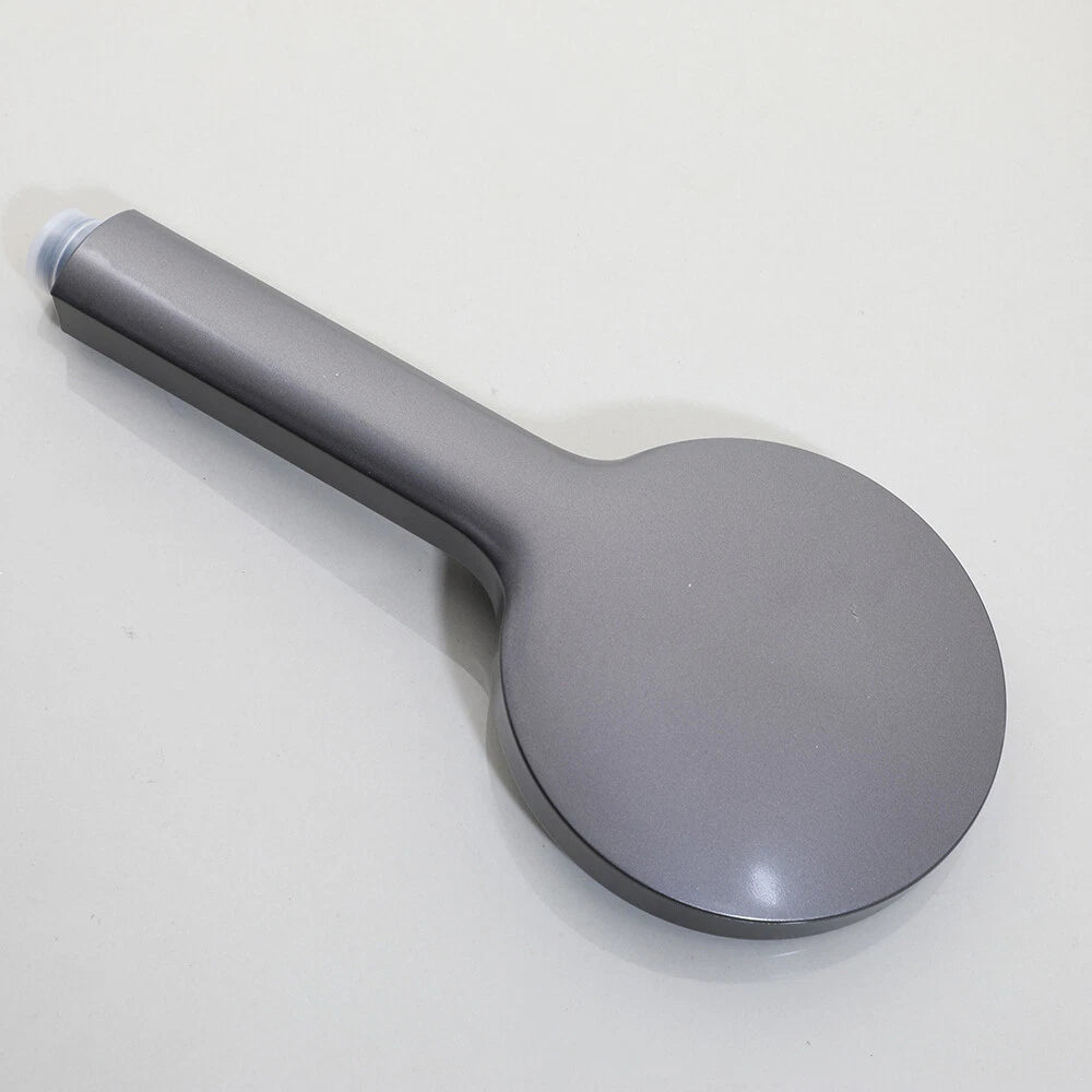 Gun metal thermostatische badkraan met handdouche (3 standen)