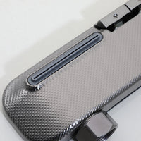 Gun metal thermostatische badkraan met handdouche (3 standen)