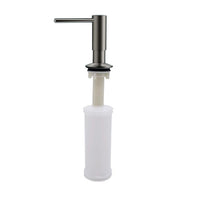 Inbouw Zeepdispenser Gun Metal 350ml