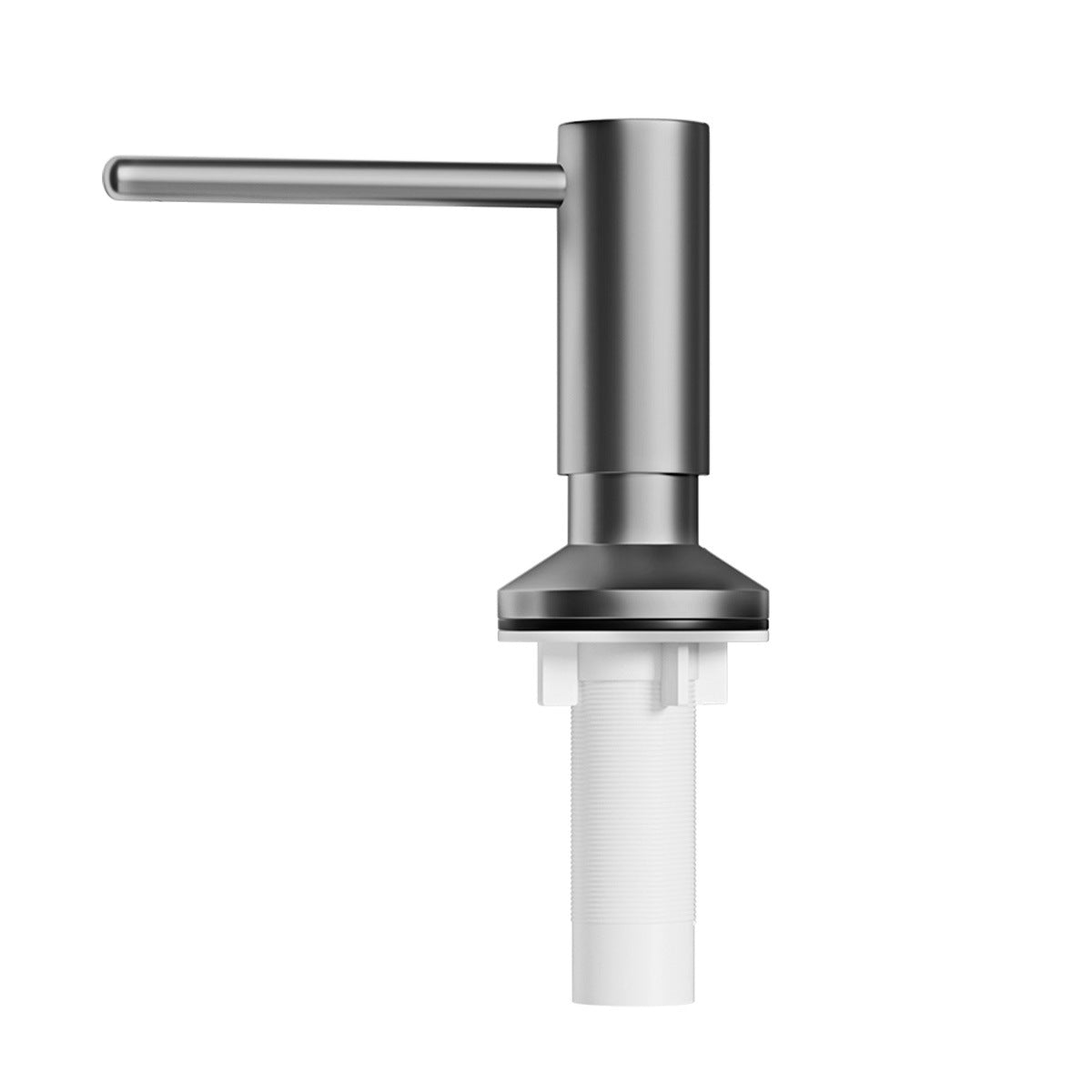 Inbouw Zeepdispenser Gun Metal 350ml