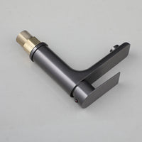 Wastafelkraan gun metal – moderne mengkraan