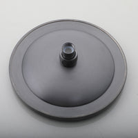 Gun metal surface-mounted shower rain shower