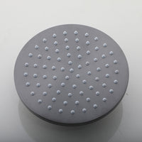 Gun metal surface-mounted shower rain shower