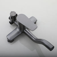 Gun metal surface-mounted shower rain shower