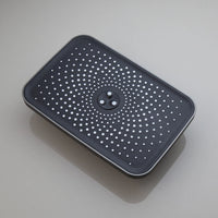 Gun metal luxe doucheset met 4-weg omsteller – hoofddouche, handdouche, bidetsproeier en vaste badkraan