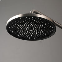 Gun Metal regendouchekop – Ø 230 mm