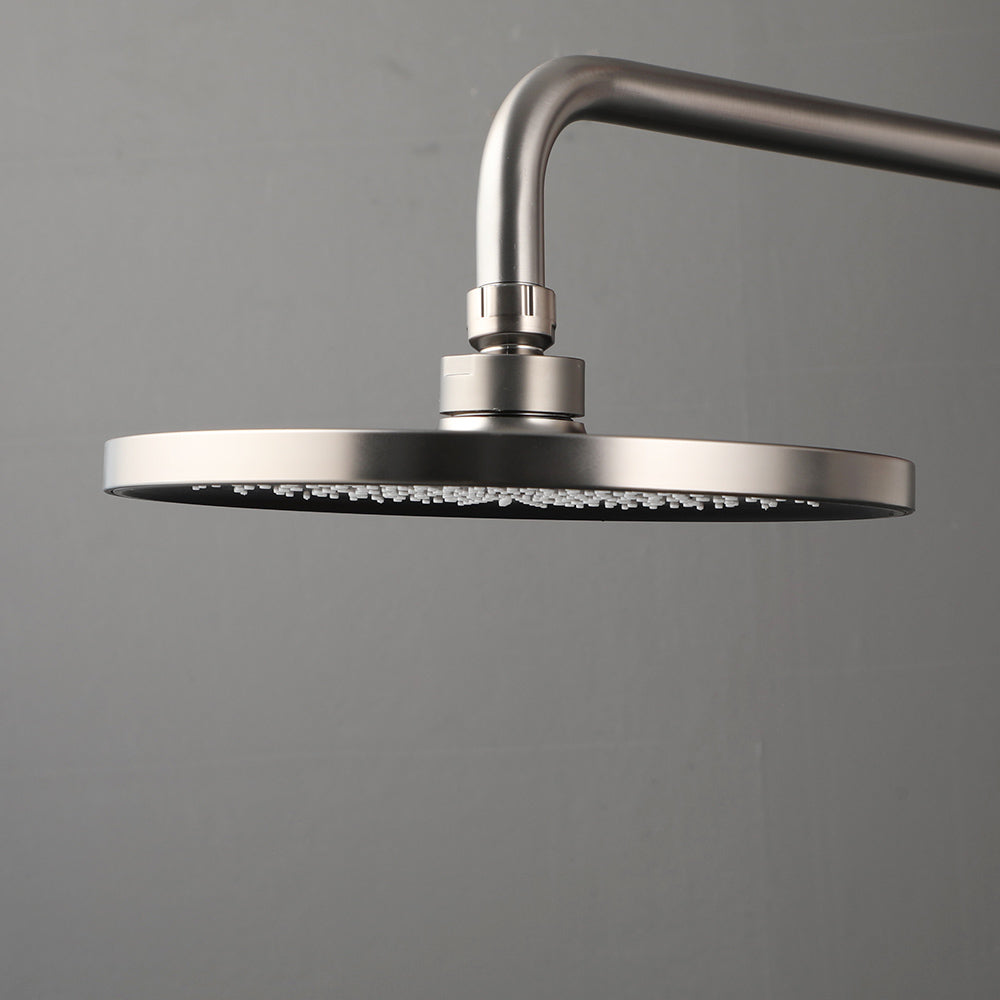 Gun Metal regendouchekop – Ø 230 mm