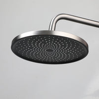 Gun Metal regendouchekop – Ø 230 mm