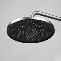 Gun Metal regendouchekop – Ø 230 mm