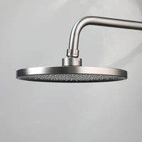 Gun Metal regendouchekop – Ø 230 mm