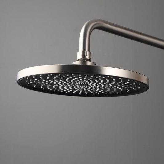 Gun Metal regendouchekop – Ø 230 mm