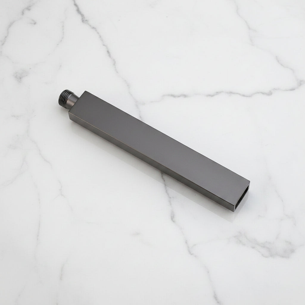 Luxury Gun Metal Built-in Rain Shower