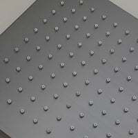Luxury Gun Metal Built-in Rain Shower
