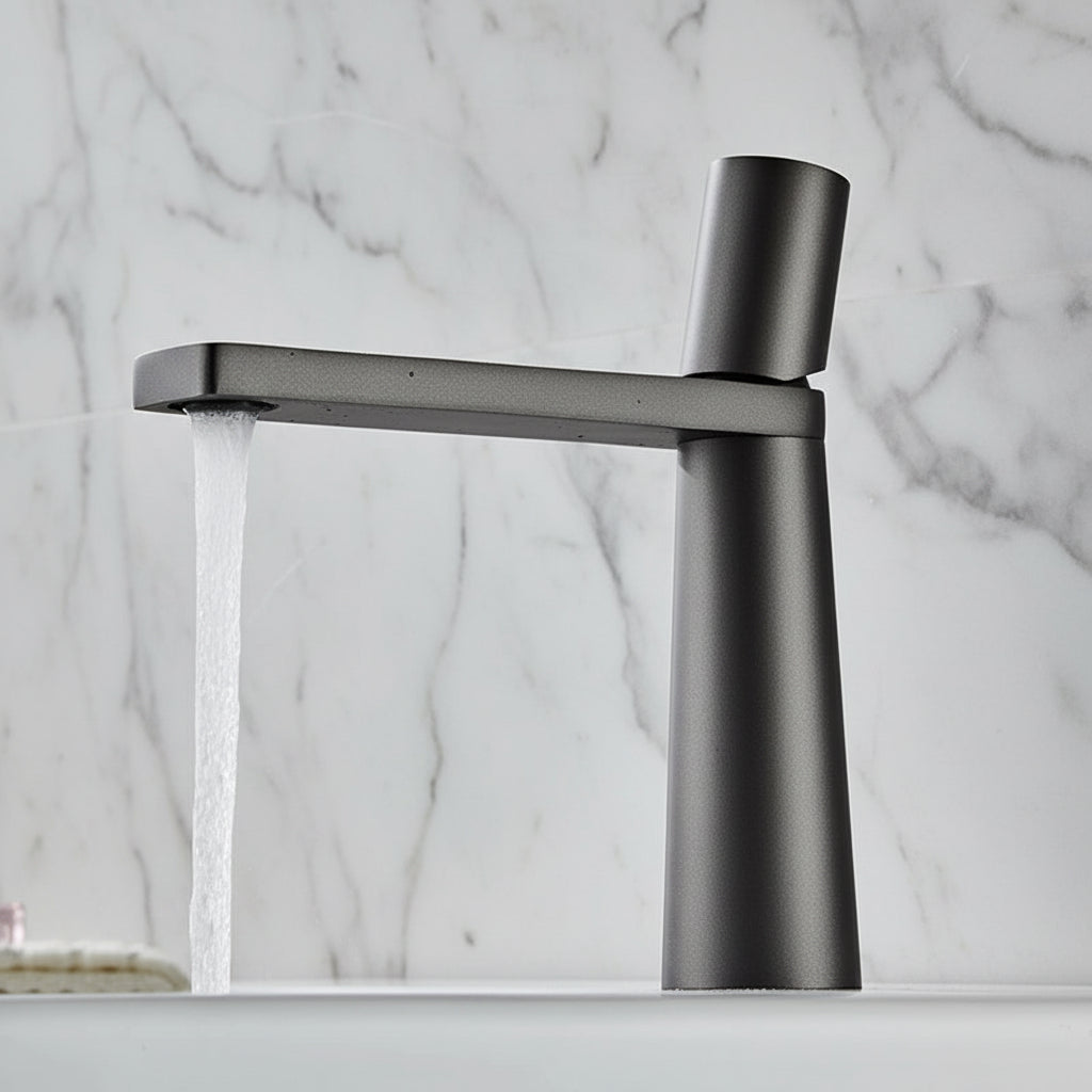 Wastafelkraan mengkraan – gun metal