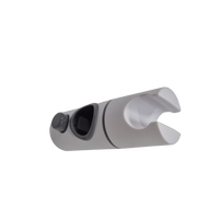 Witte handdouchehouder voor glijstang 25 mm