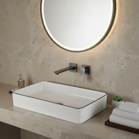 Built-in wall tap gun metal mixer tap