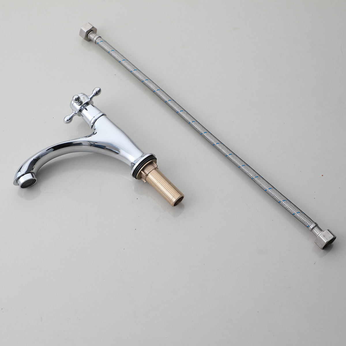 Nostalgische chroom koudwaterkraan