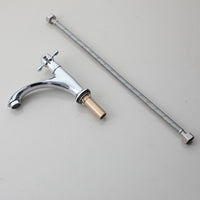 Nostalgische chroom koudwaterkraan