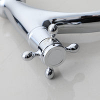 Nostalgische chroom koudwaterkraan