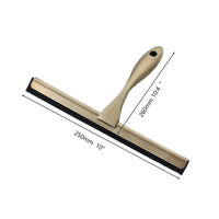 Bronskleurige luxe raamwisser voor de badkamer