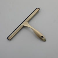 Bronskleurige luxe raamwisser voor de badkamer