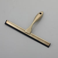 Bronskleurige luxe raamwisser voor de badkamer