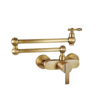 Single-lever wall-mounted mixer tap – rural nostalgic
