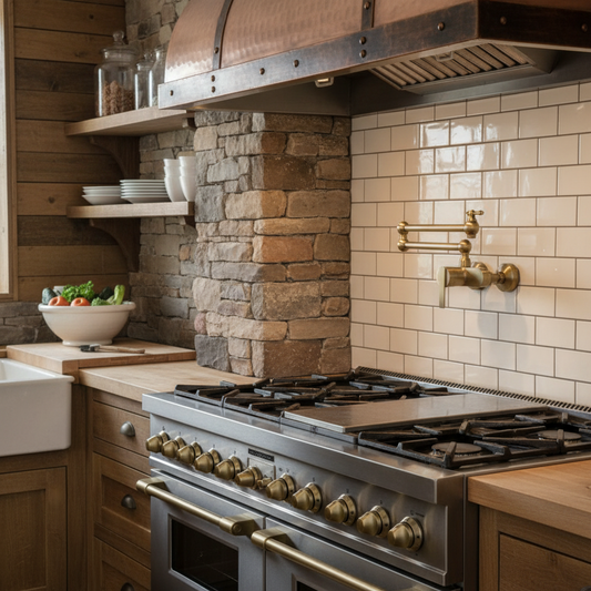 Muurmengkraan eengreeps – landelijk nostalgisch