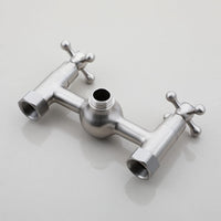 Opbouw regendouche – geborsteld nikkel