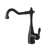 Country washbasin tap oil bronze color 