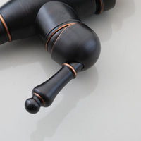 Country washbasin tap oil bronze color 