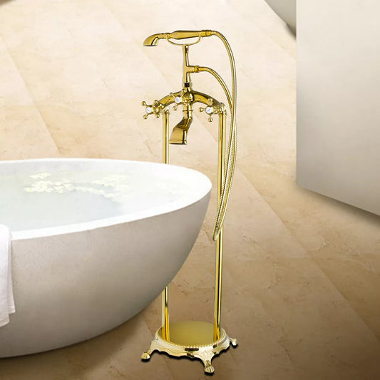 Landelijke vrijstaande badkraan