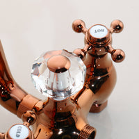 Luxueuze opbouw regendouche – roségoud