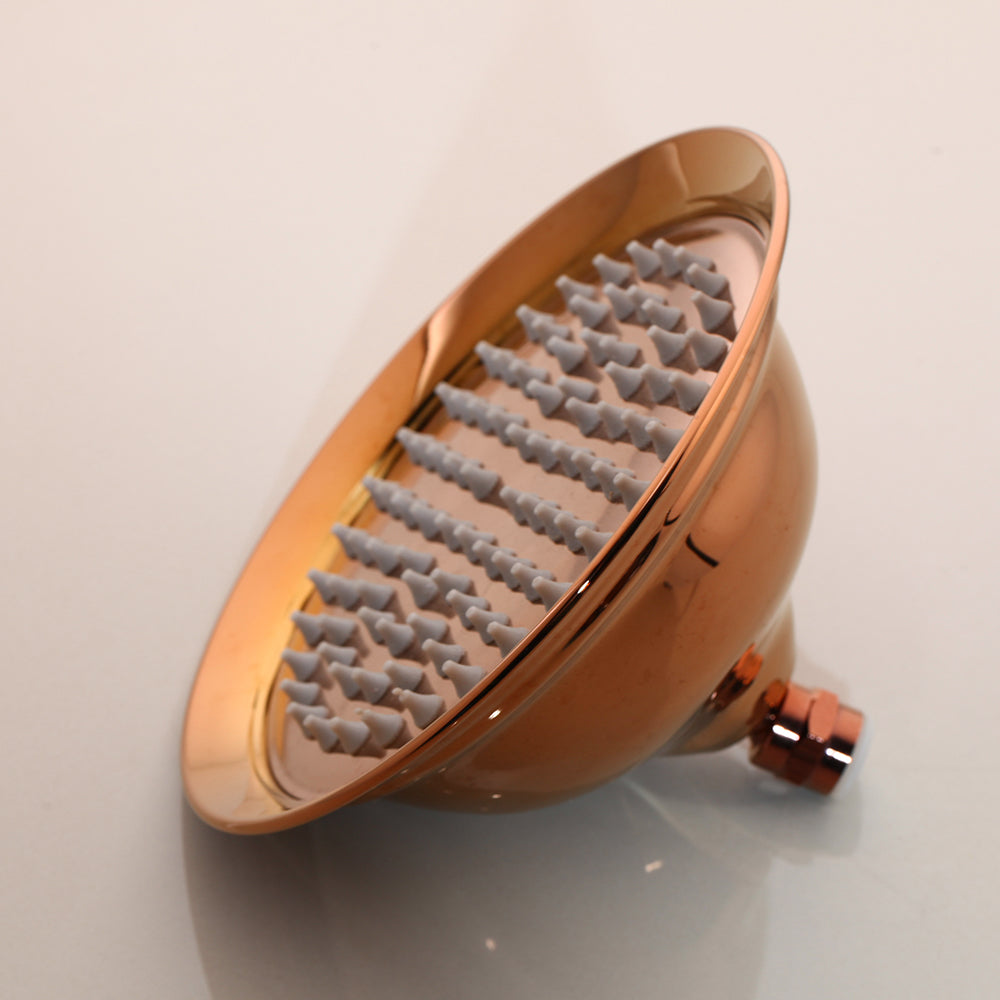 Luxueuze opbouw regendouche – roségoud