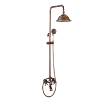 Luxueuze opbouw regendouche – roségoud