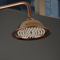 Luxueuze opbouw regendouche – roségoud