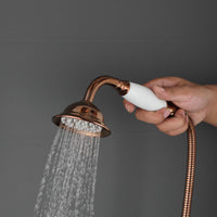 Luxueuze opbouw regendouche – roségoud