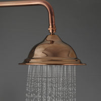 Luxueuze opbouw regendouche – roségoud