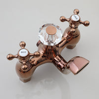 Luxueuze opbouw regendouche – roségoud