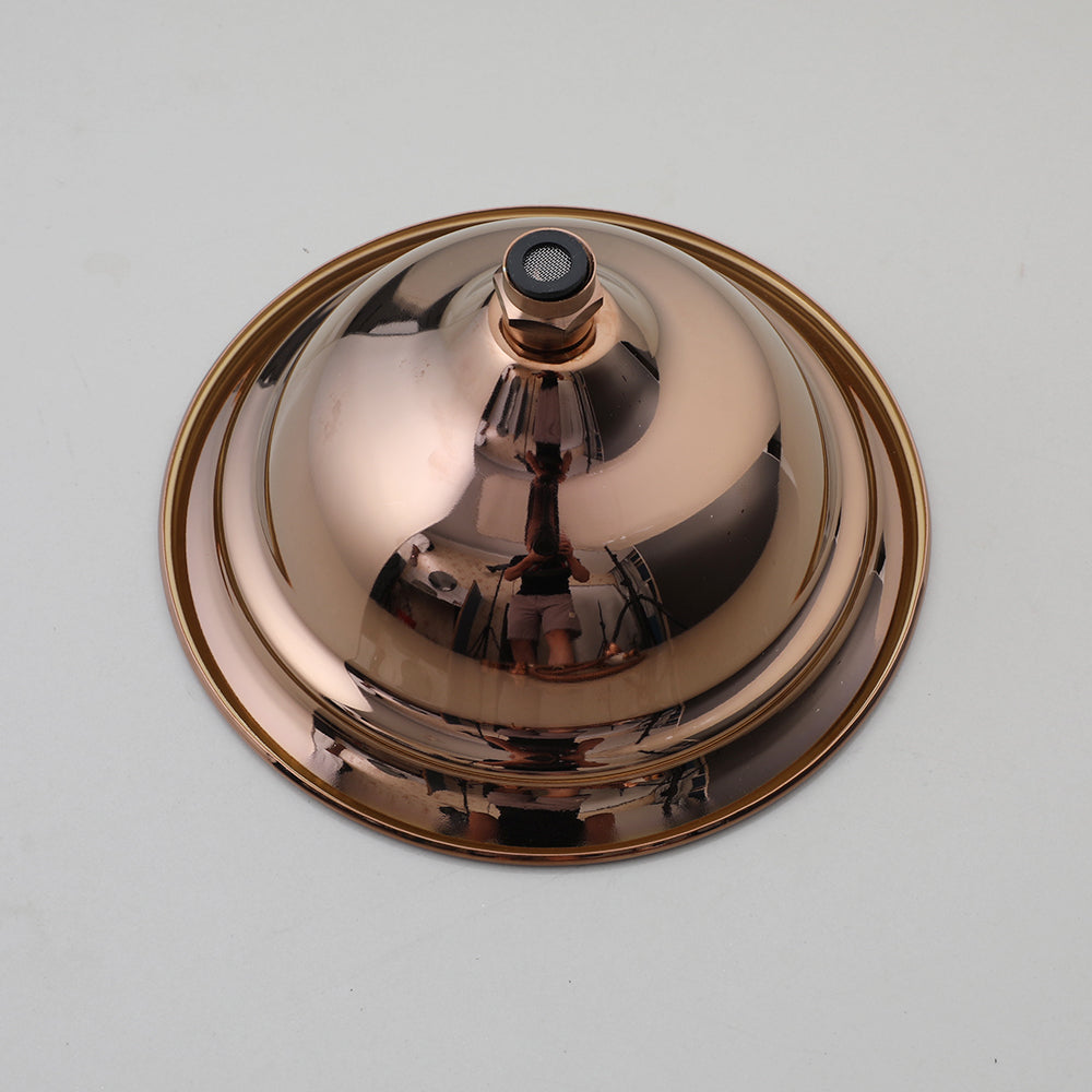 Luxueuze opbouw regendouche – roségoud