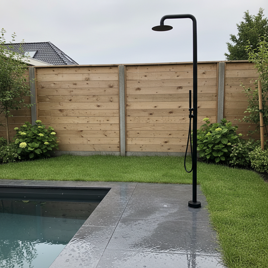 Malvizza Luxe Buitendouche Regendouche Zwart