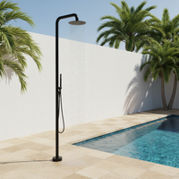 Malvizza Luxe Buitendouche Regendouche Zwart