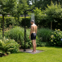 Malvizza Luxe Buitendouche Regendouche Zwart