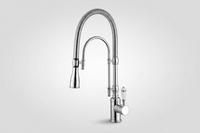 Malvizza Luxus-Landhaus-Küchenarmatur – Chrom