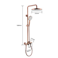 Malvizza opbouw regendoucheset – roségoud