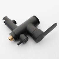 Malvizza luxe vrijstaande buitendouche RVS – mat zwart