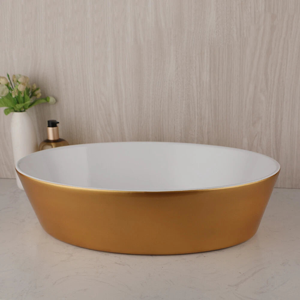 Malvizza® keramische waskom – luxe opbouwmodel