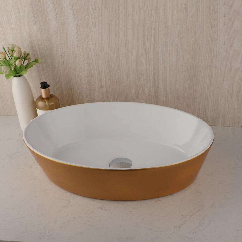 Malvizza® keramische waskom – luxe opbouwmodel