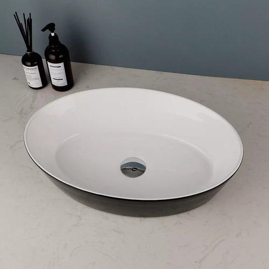 Malvizza® keramische waskom – luxe opbouwmodel (5 jaar garantie)